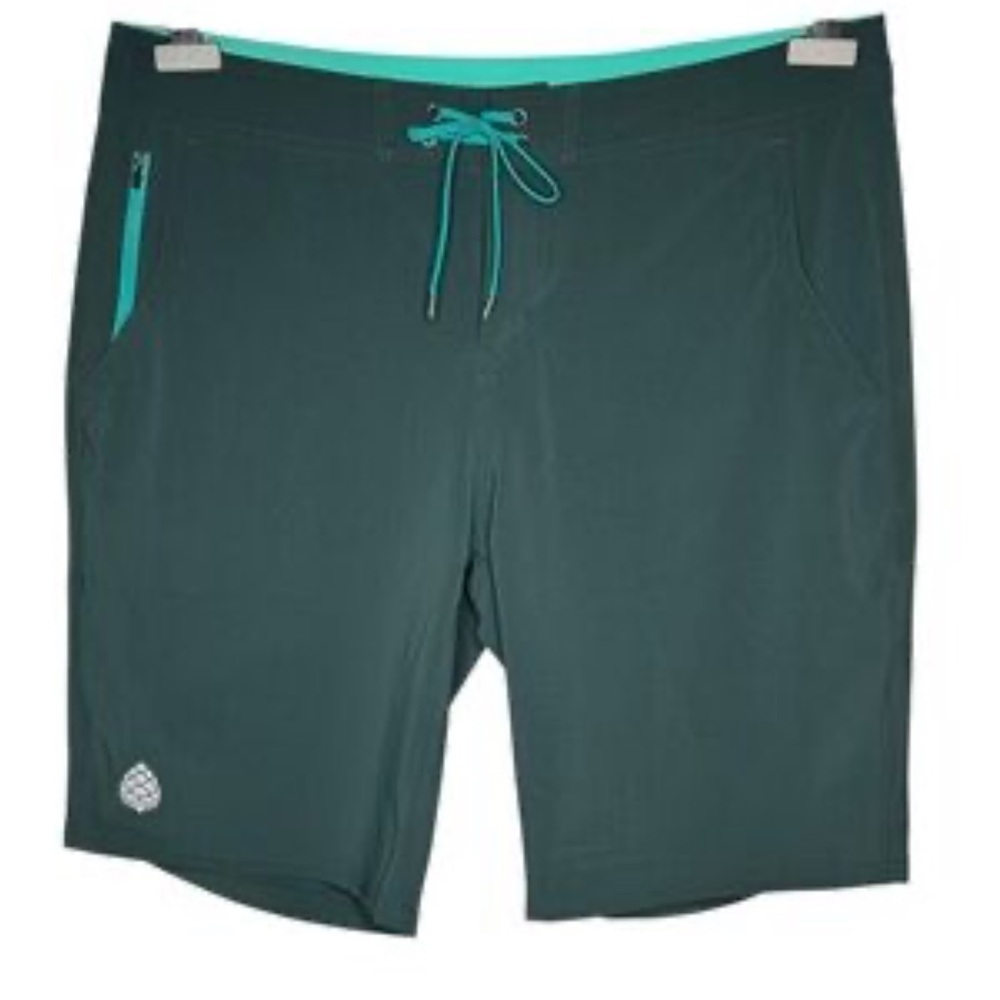 Stio Men's Board Shorts - Dark Teal